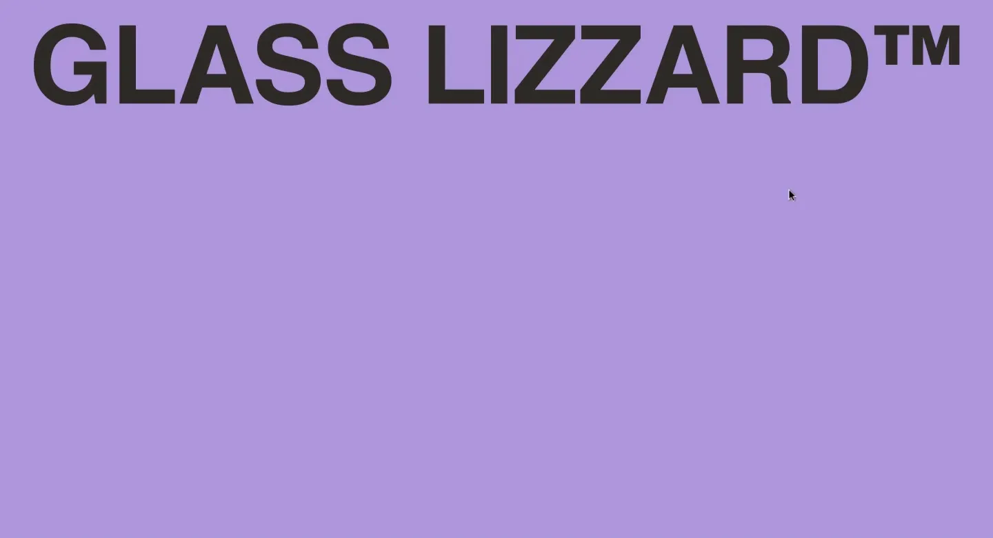 Glass Lizzard image 1